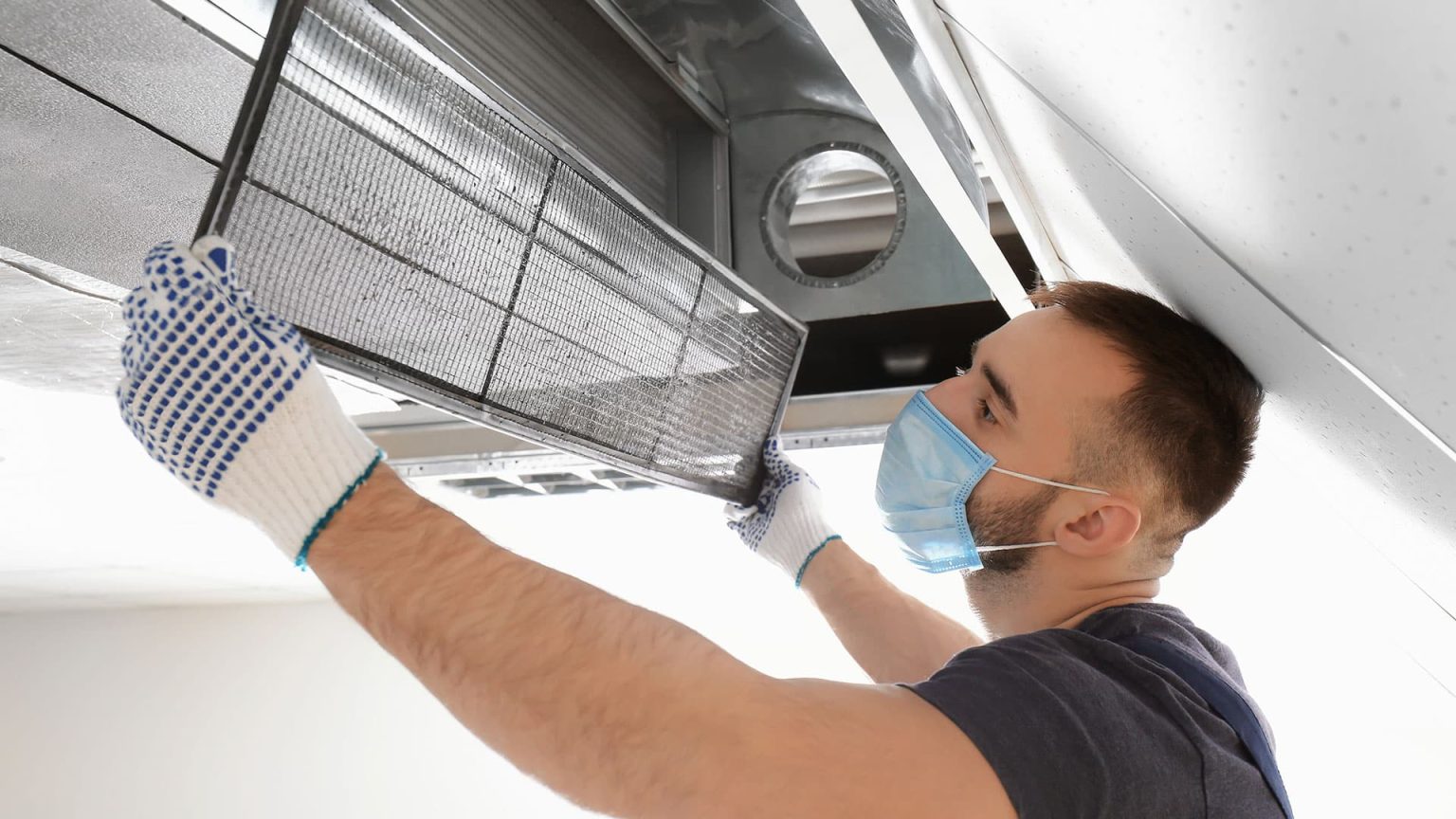 AC duct installation in Dubai